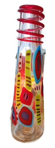 David ruth vaso rosso verde - rosso,