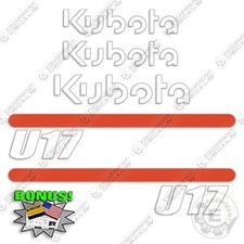 Kubota U17 Kit Decalcomanie