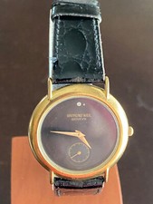 RAYMOND WEIL WRIST WATCH, 18K