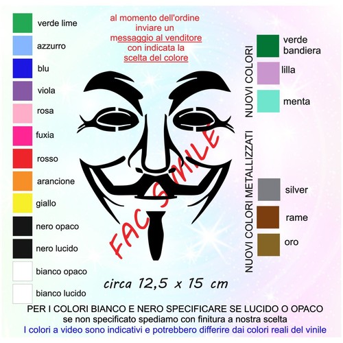 Sticker anonymous mask - anonymous,