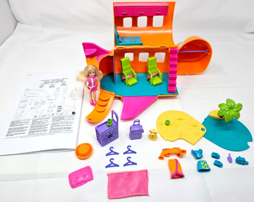 Playset aereo jet polly pocket - jet,