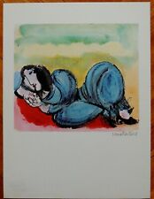 DOMENICO CANTATORE fotolitografia  titolata 'POLINNIA' . per Bolaffi