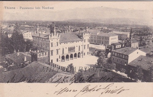 Thiene panorama lato nord est - thiene:,