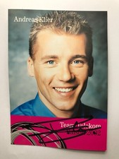 Autografo ANDREAS KLIER-Cycling-Team Telekom GERMANIA-Tour de France-firmato-AK