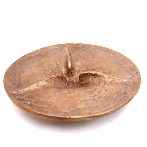 Candelabro brutalista bronzo