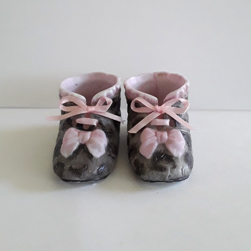 Antiche scarpe bambino in - da,