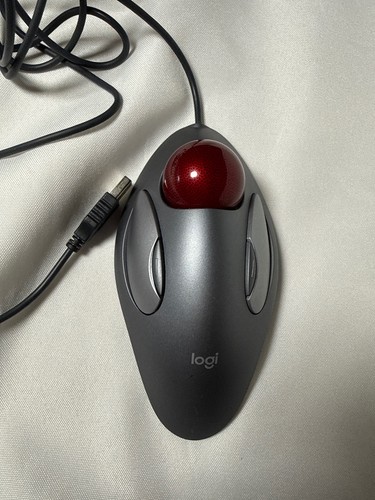 Mouse trackball ambidestro - , usb