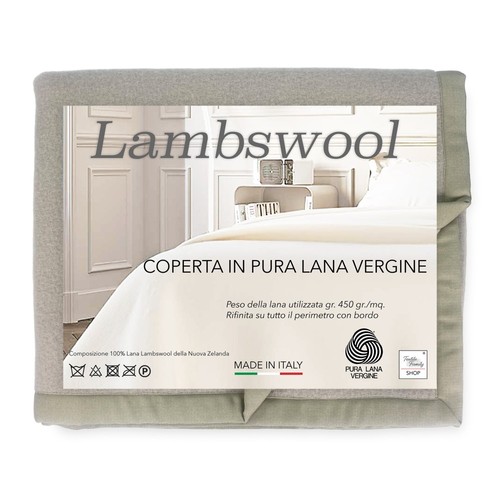 Coperta lana lambswool - lana,