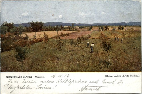 Cartolina artistica guglielmo - cartolina,