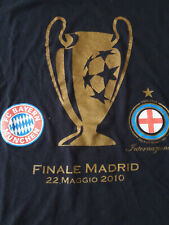 Maglietta commemorativa Champions League 2010 Inter-Bayern Monaco.Inter Triplete