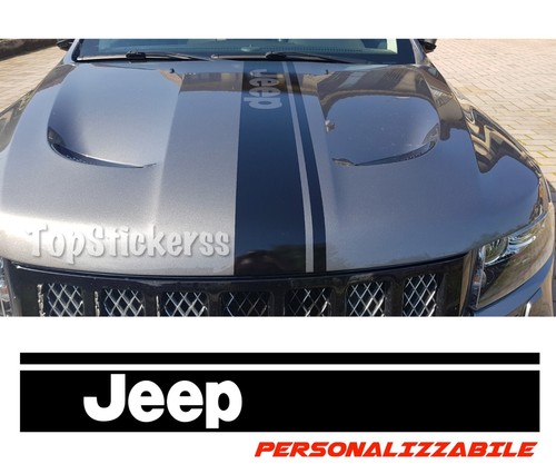 Strisce adesive cofano jeep - strisce,