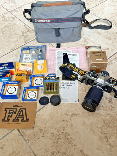 Nikon film camera slr - film,