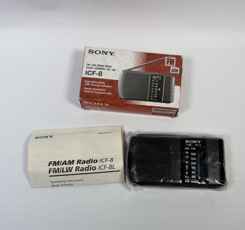 Sony icf fm radio - icf-8,