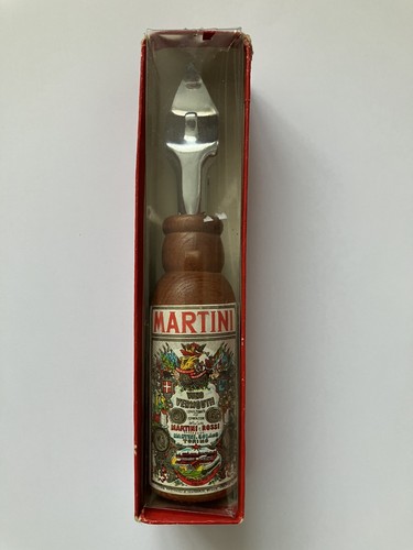 Vintage martini vermouth - vermouth, wood