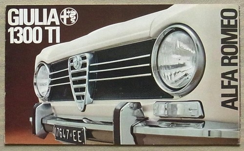 Alfa romeo giulia - alfa, ti