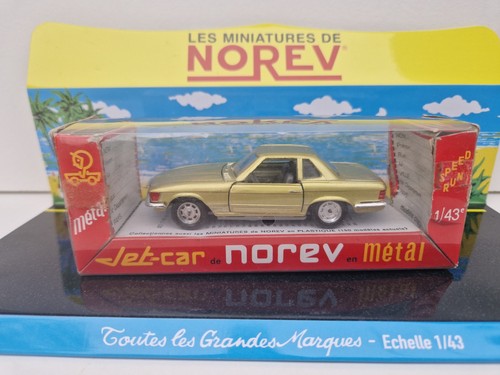 Norev mercedes 350sl doré - mercedes,