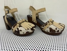 Sandali Zoccoli Donna Pelle