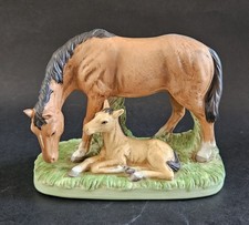 Vintage Mare Foal Figurine