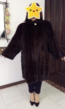 Pelliccia visone nero usato