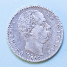 Umberto lire 1898 roma bel - umberto,
