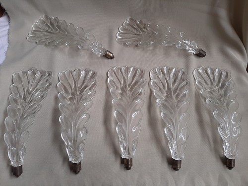 Lotto foglie per lampadario - foglie,