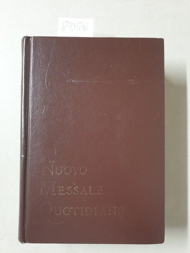 Nuovo messale quotidiano - messale,