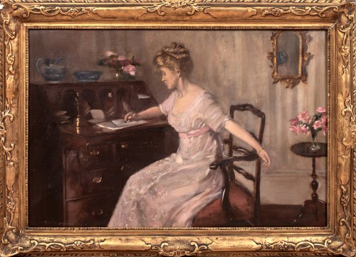 Large 1909 english - portrait, of