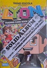 SET NON COMPLETO ALBUM + FIGURINE LYON CARD OFFICINA EDICOLA 2020