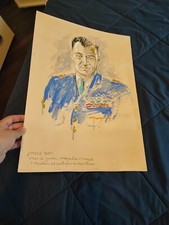 Ettore Muti Medaglia D' Oro Al Valore Militare RSI Tecnica Mista Giuseppe Bacci