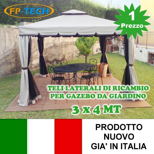 Teli laterali chiusura di - 4,