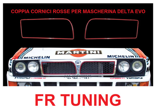 Profili rossi per mascherina - rossi,