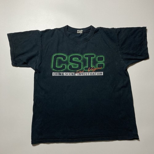 Maglietta vintage csi las - maglietta,