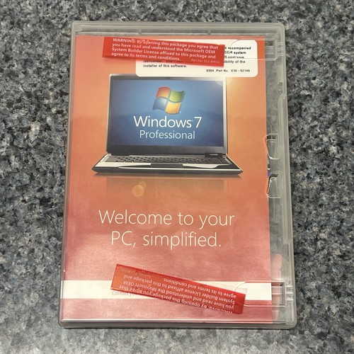 Microsoft windows - windows, 7