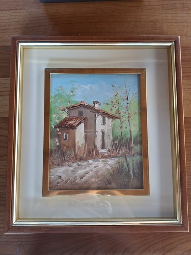 Quadro olio tela firmato - quadro, su