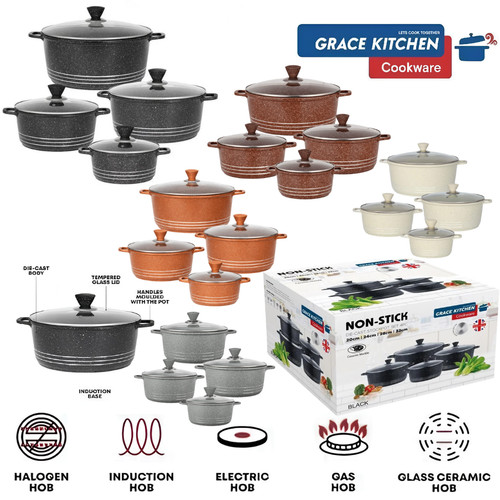 Set pezzi pentola - set, 5