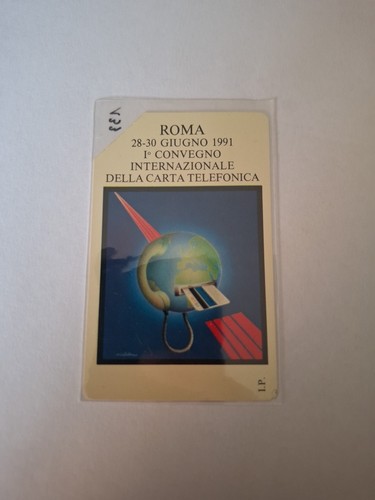 Schede telefoniche convegno - telefoniche, 1°convegno