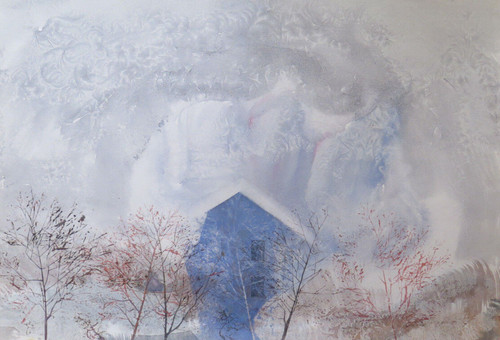 Quadro moderno con paesaggio - moderno,