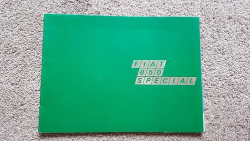 Fiat 850 brochure vendita - brochure,