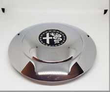 ALFA ROMEO GIULIETTA SPIDER / SPRINT / SS / SZ - SERIE COPPE RUOTA NUOVE CROMATE