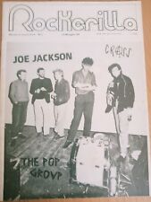 ROCKERILLA N. 5 1980  THE POP GROUP - JOE JACKSON - DAMNED - ROBERT FRIPP