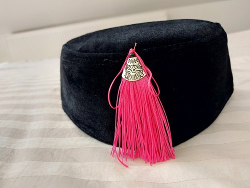 Cappellino fumo velluto - fumo,