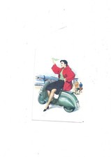 Vespa piaggio cartolina - piaggio,