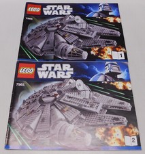 LEGO 7965 STAR WARS MILLENNIUM FALCON - SOLO LIBRETTI DI ISTRUZIONI