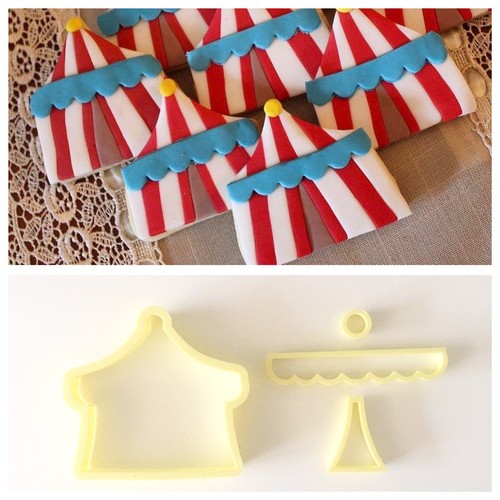 Tendone circo formine biscotti - tendone,