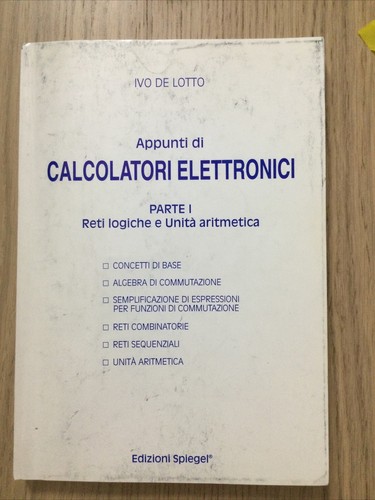 Appunti calcolatori - di,