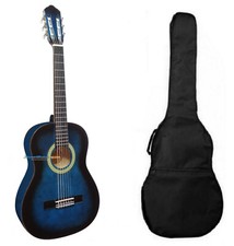Chitarra Classica 3/4 Blu Studio con custodia