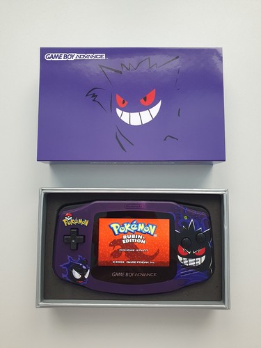 Gba console gengar pokemon - pokemon, box