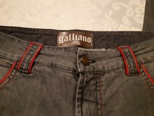 GALLIANO jeans donna tg.31 / 45 . In cotone . Made in Italy.