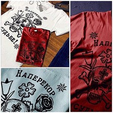 T-shirt teschio tatuaggio