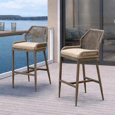 Set 2 Sgabelli Altezza Bancone